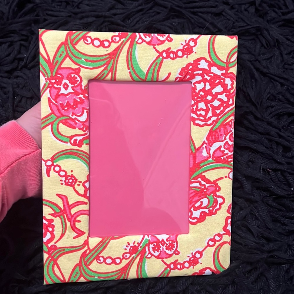 Lily Pulitzer Chi Omega Picture Frame fits 4inchx6inch photo